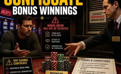 Why Casinos Confiscate Bonus Winnings 